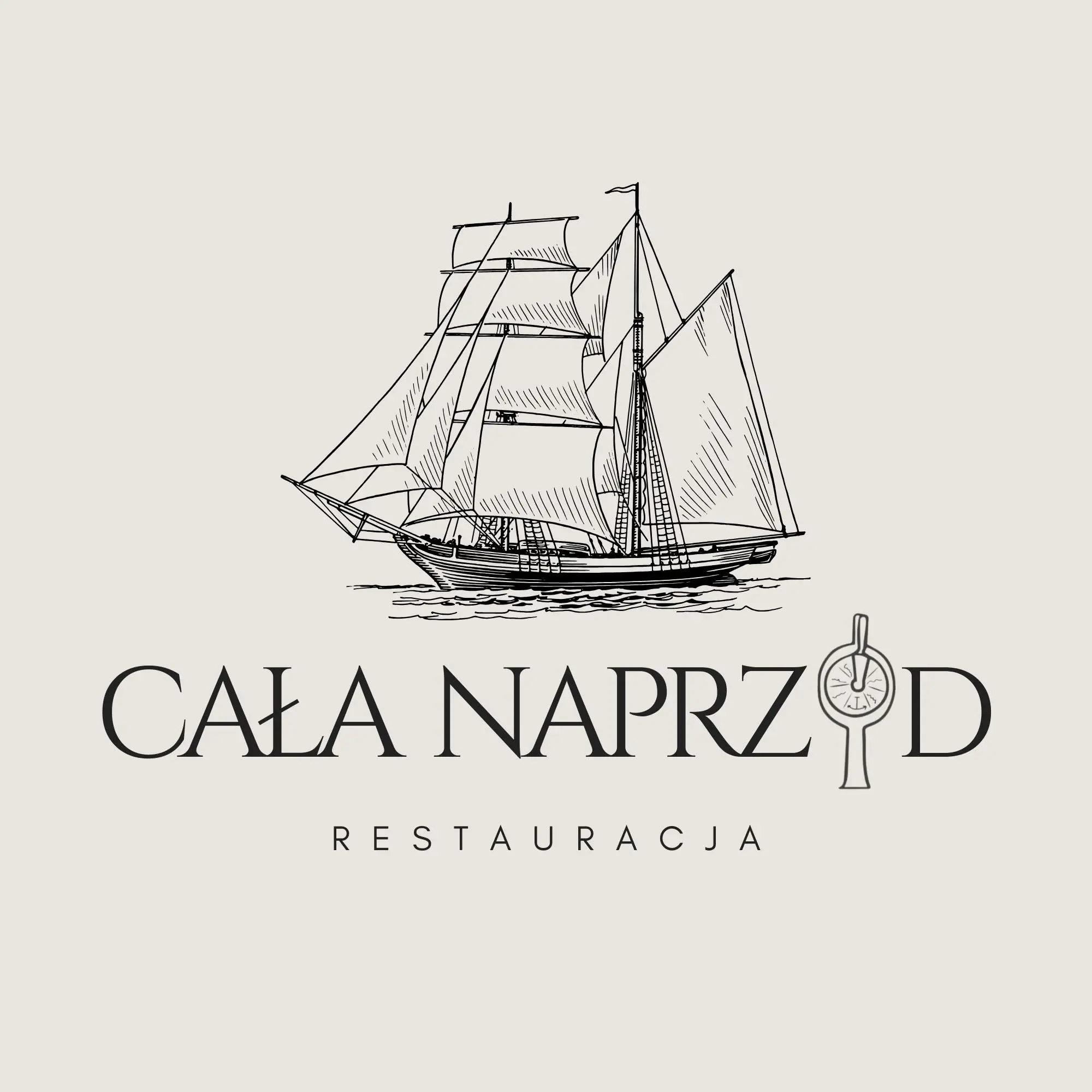 Logo Cała Naprzód